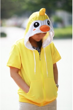 Yellow Penguin Animal Hoodie