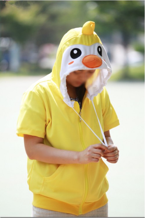 Yellow Penguin Animal Hoodie