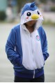 Blue Penguin Kigurumi LS Hoodie