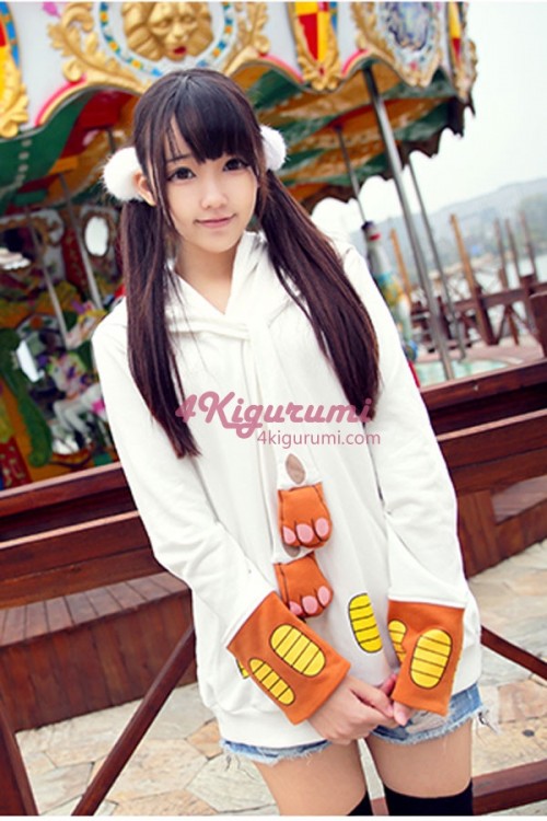 Meowth Kigurumi Cute Hoodie