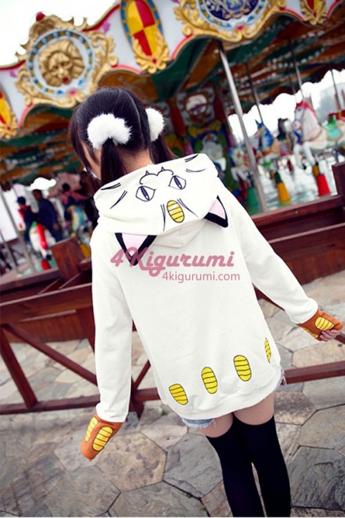 Meowth Kigurumi Cute Hoodie