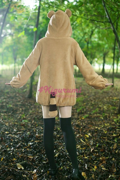 Monthly Girls' Nozaki-kun Raccoon Kigurumi Hoodie