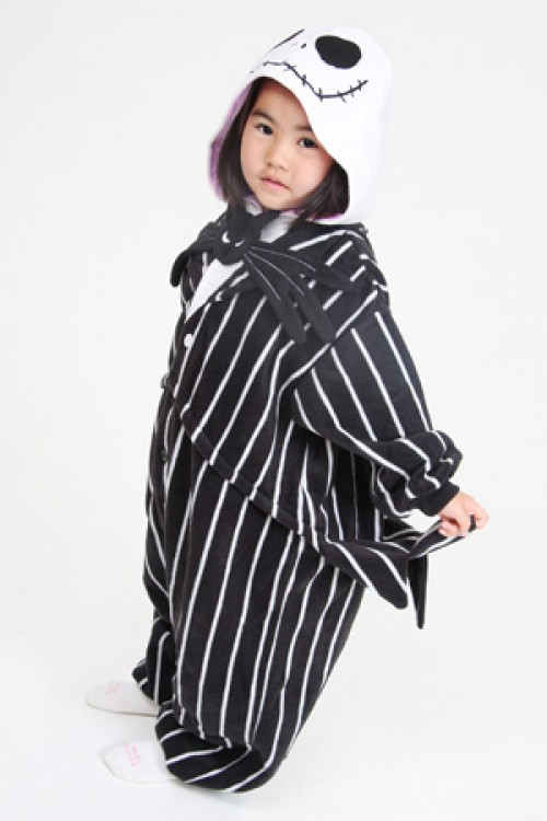 Kids Jack Skellington Onesie Kigurumi Pajamas