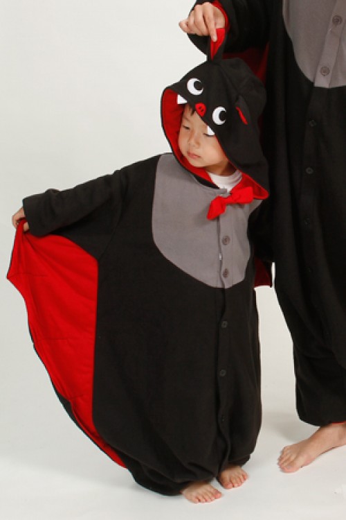 Kids Bat Onesie Animal Costumes Kigurumi Pajamas