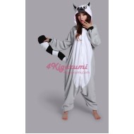 Lemur Onesie Animal Costume Kigurumi Pajamas