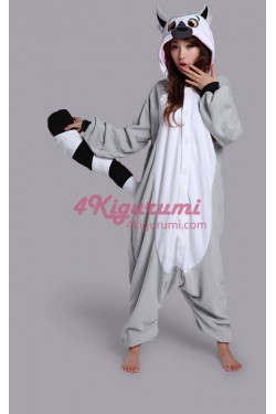 Lemur Onesie Animal Costume Kigurumi Pajamas
