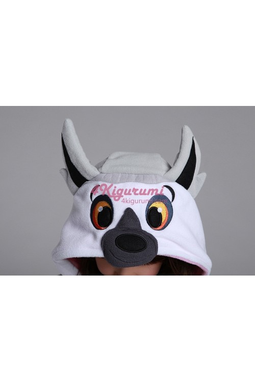 Lemur Onesie Animal Costume Kigurumi Pajamas