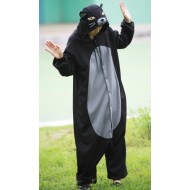 Black Leopard Kigurumi Pajamas