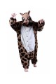 Leopard Onesie Leopard Jumpsuit Kigurumi Pajamas