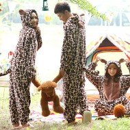 Leopard Print Onesie Pajama