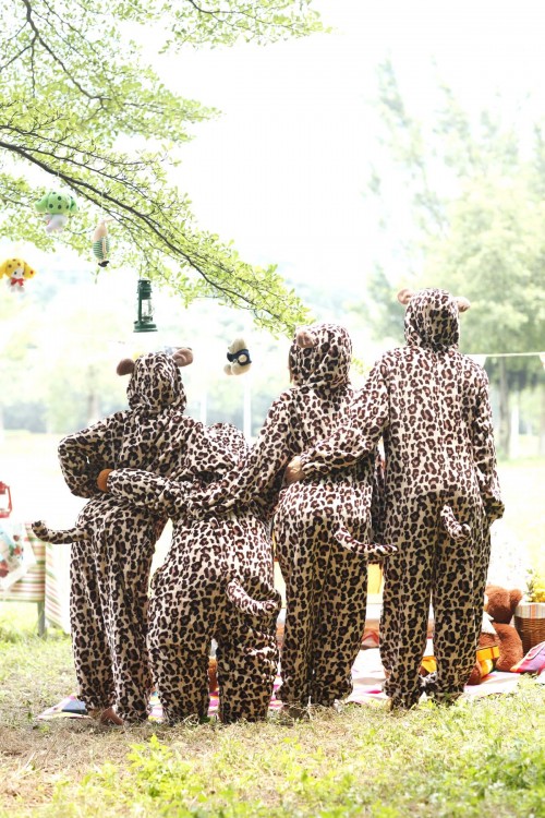 Leopard Print Onesie Pajama