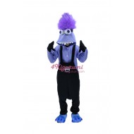 Purple Evil Minions M2 Kigurumi Onesies