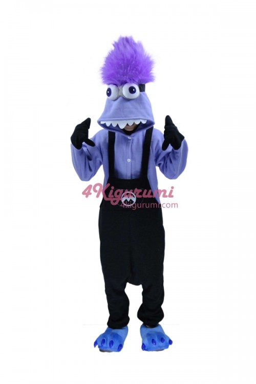 Purple Evil Minions M2 Kigurumi Onesies