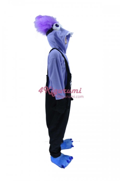 Purple Evil Minions M2 Kigurumi Onesies