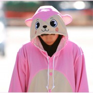 Pink Monkey Onesie Animal Costumes