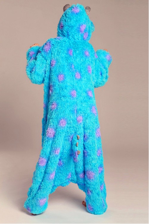 Monsters University Sulley and Mike Onesies Kigurumi Pajamas