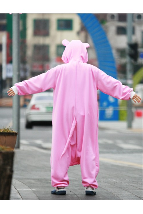 Pink Mouse Onesie Animal Costumes