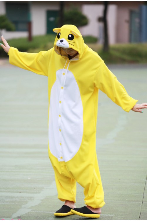 Yellow Mouse Onesie Animal Costumes