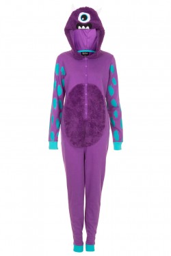 One-Eyed Monster Purple Onesie