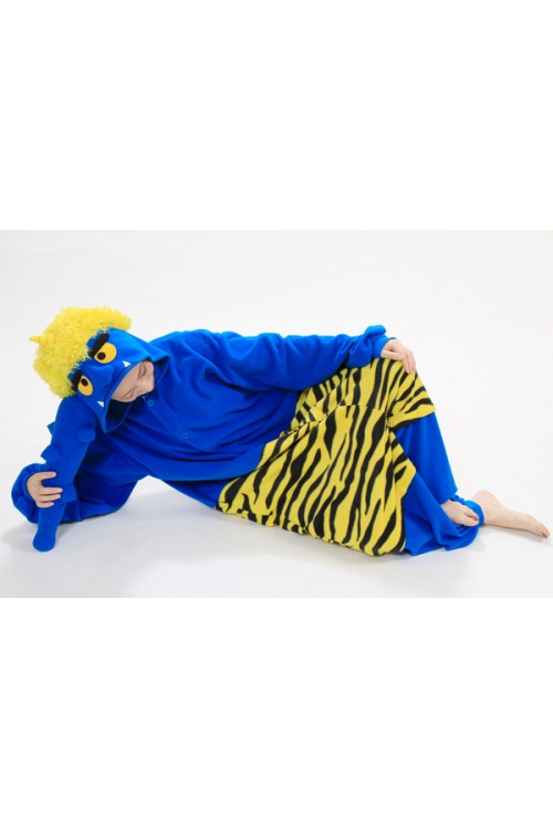 Blue Oni Onesie Kigurumi Pajamas