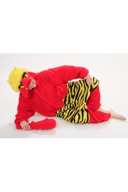 Red Oni Onesie Kigurumi Pajamas