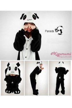 Panda Onesie Animal Costumes Kigurumi Pajamas