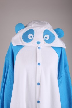 Blue Panda Onesie Kigurumi Pajamas