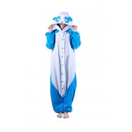 Blue Panda Onesie Kigurumi Pajamas