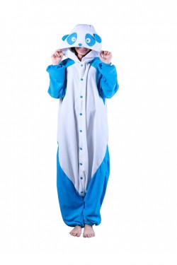 Blue Panda Onesie Kigurumi Pajamas