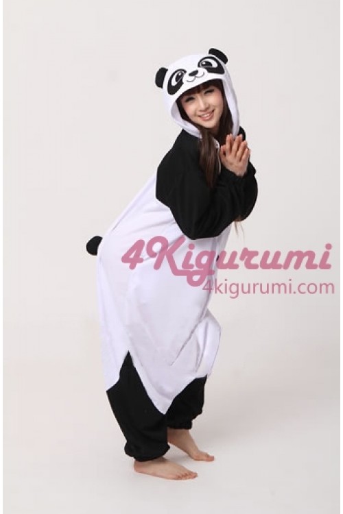 Panda Onesie Animal Costumes Kigurumi Pajamas Polyester Mesh