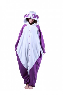 Purple Panda Onesie Kigurumi Pajamas