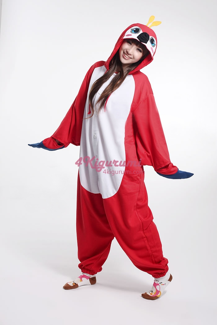 Animal Ones1 Parrot Costume Kigurumi CosplaySleepwear Unisex Adult Pajamas 