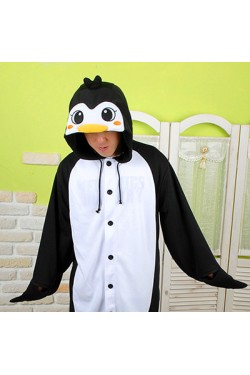 Black Penguin Kigurumi Animal Onesie