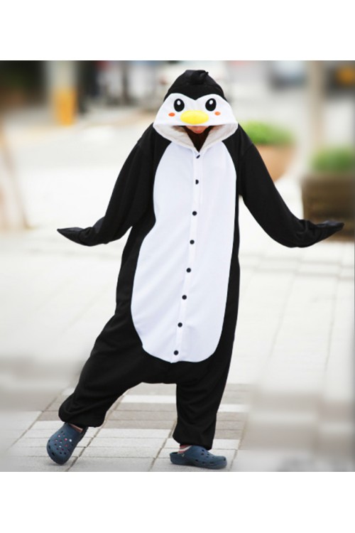 Black Penguin Onesie Animal Costumes