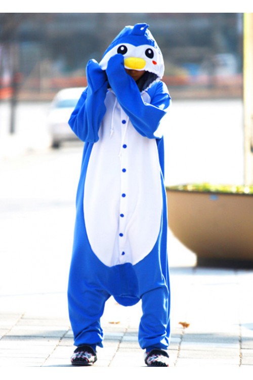 Blue Penguin Onesie Animal Costumes