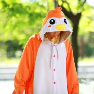 Orange Penguin Onesie Animal Costumes