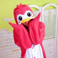 Red Penguin Kigurumi Animal Onesie