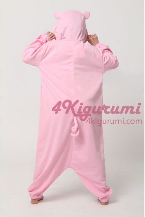 Fleece Pink Pig Kigurumi Animal Onesie