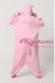 Fleece Pink Pig Kigurumi Animal Onesie