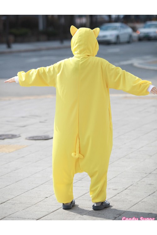 Yellow Pig Onesie Animal Costumes