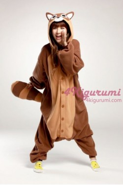 Raccoon Onesie Animal Costumes Kigurumi Pajamas