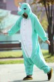 Sky Blue Rhino Kigurumi Animal Pajamas