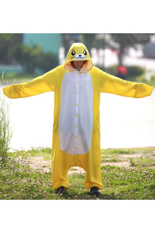 Yellow Seal Onesie Animal Costumes