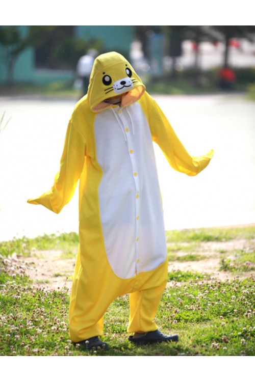 Yellow Seal Onesie Animal Costumes