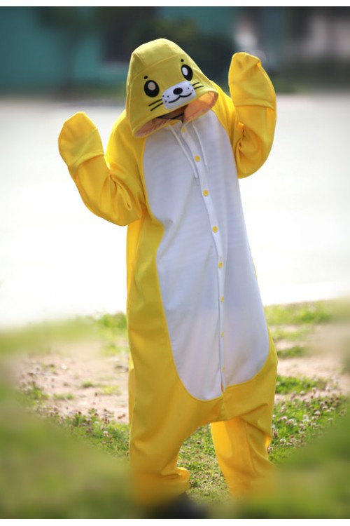 Yellow Seal Onesie Animal Costumes