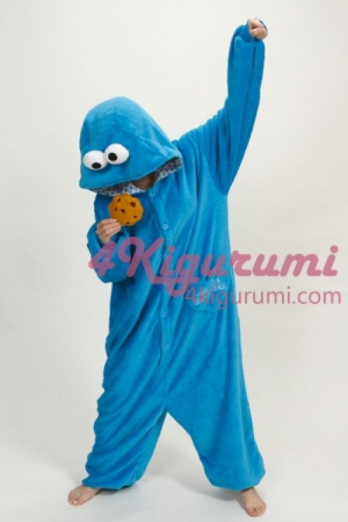 Sesame Street Cookie Monster Kigurumi Onesie