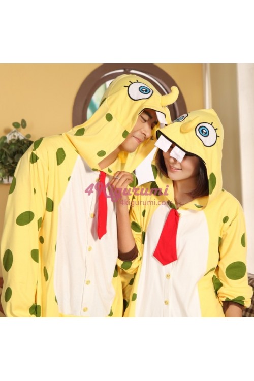 SpongeBob SquarePants Onesie Kigurumi Pajamas