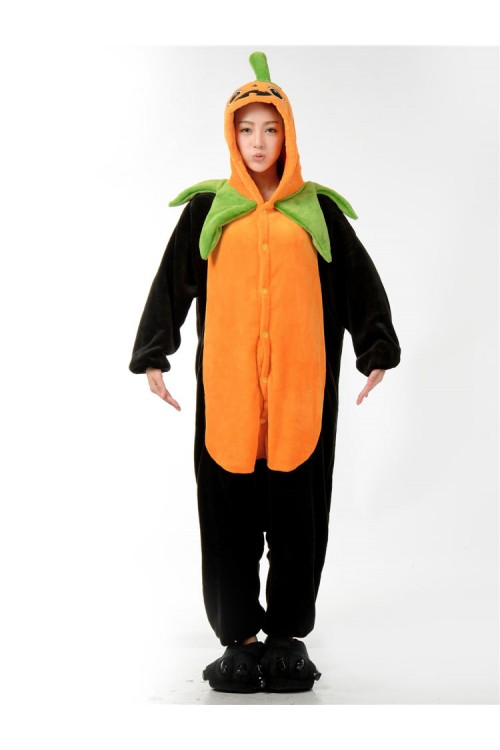 Jack-O-Lantern Onesie Halloween Squash Costume