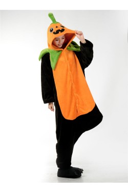 Jack-O-Lantern Onesie Halloween Squash Costume