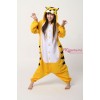 Yellow Tiger Onesie Animal Costumes Kigurumi Pajamas